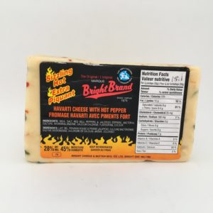 Bright Sizzling Hot Havarti Cheese